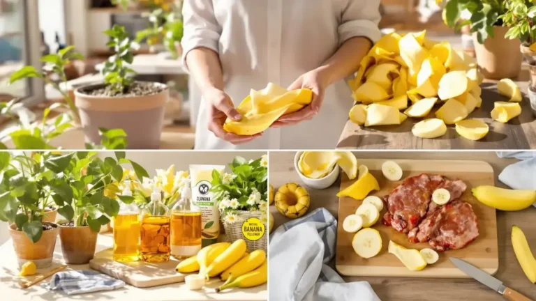 Gooi bananenschillen niet meer weg: zes slimme manieren om ze dagelijks te hergebruiken