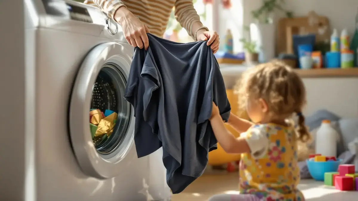 Waarom het binnenstebuiten wassen van donkere kleding de kleur beter behoudt dan wasmiddelen