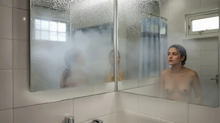 Waarom beslaan spiegels sneller in kleine badkamers