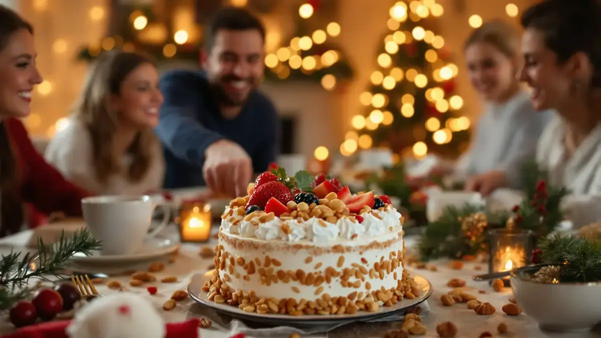 Taart zonder bakken: het ideale recept voor Kerst of Oudejaarsavond