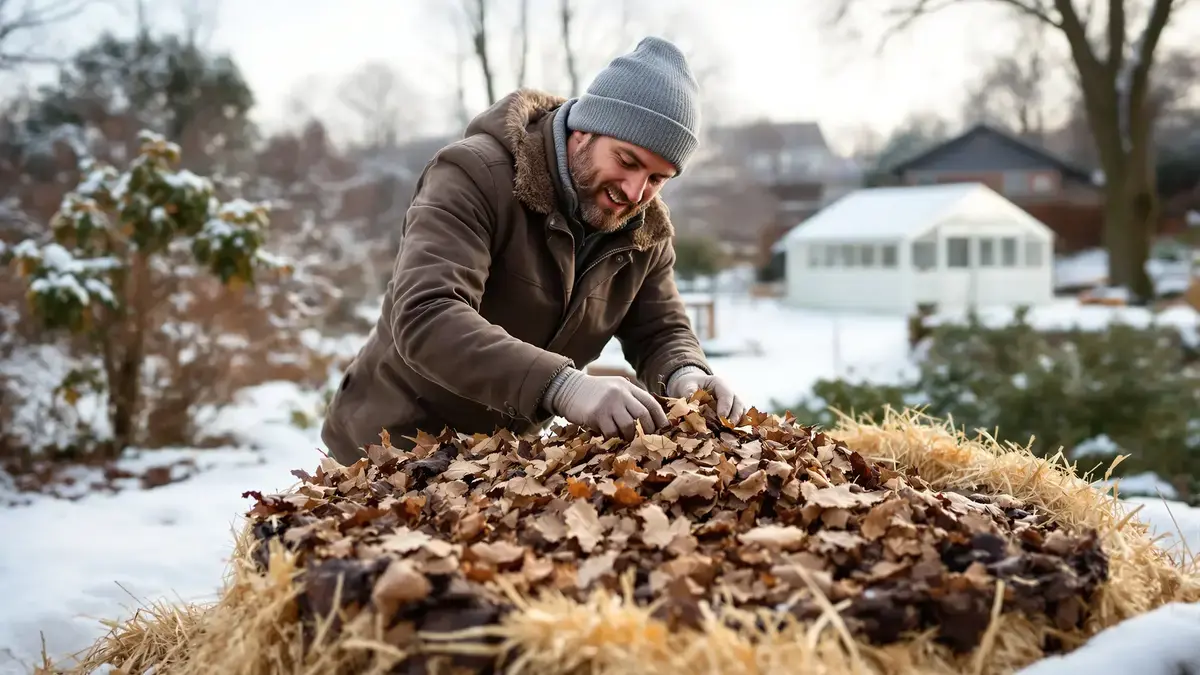 Tuiniers zweren bij deze zelfgemaakte compostversneller tijdens de koude maanden